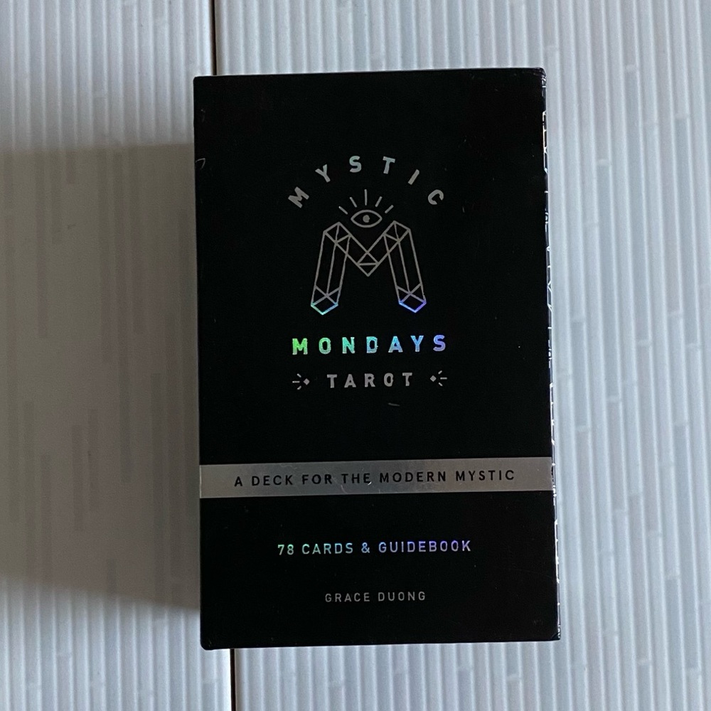 NEW Mystic Mondays Tarot Card Deck Holographic Mystical Whimsical Halloween